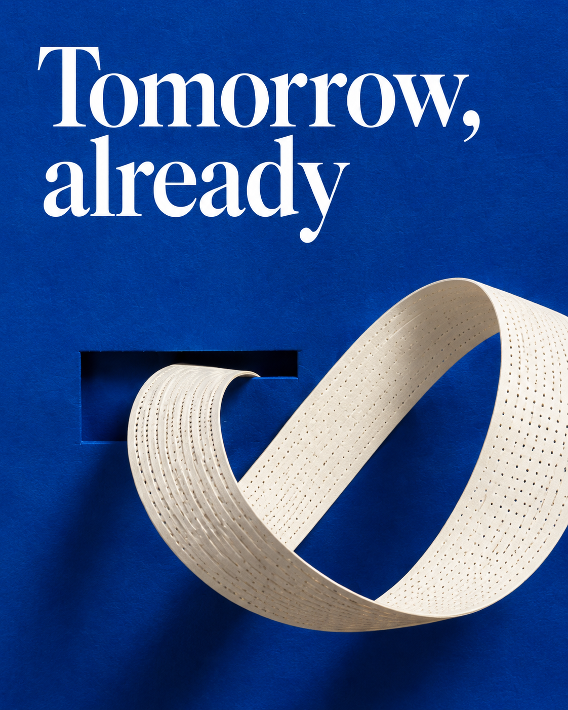 Tomorrow, already — technology show cover